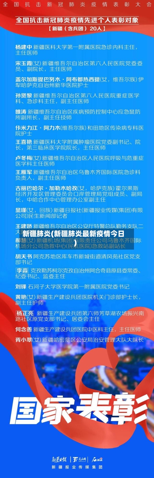 新疆肺炎(新疆肺炎最新疫情今日)-第3张图片