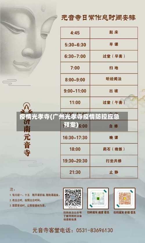 疫情光孝寺(广州光孝寺疫情防控应急预案)-第1张图片