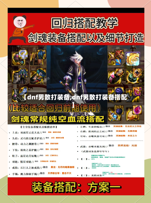 【dnf男散打装备,dnf男散打装备搭配】-第2张图片