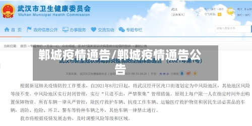 郸城疫情通告/郸城疫情通告公告-第1张图片