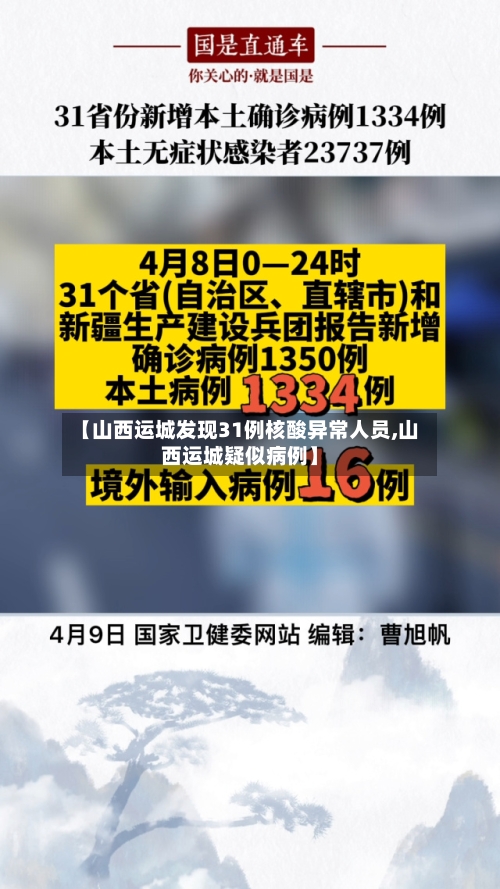 【山西运城发现31例核酸异常人员,山西运城疑似病例】-第2张图片