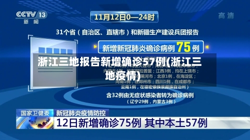 浙江三地报告新增确诊57例(浙江三地疫情)-第1张图片