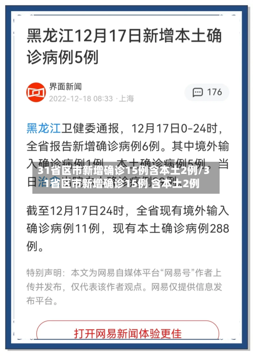 31省区市新增确诊15例含本土2例/31省区市新增确诊15例 含本土2例-第2张图片