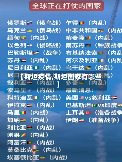 【斯坦疫情,斯坦国家有哪些】-第1张图片